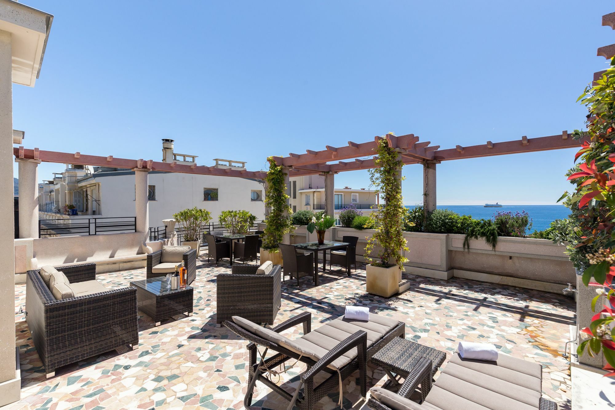 Nestor&Jeeves - "Sea View Terrace Penthouse Prestige" - Luxe Lägenhet Nice Exteriör bild